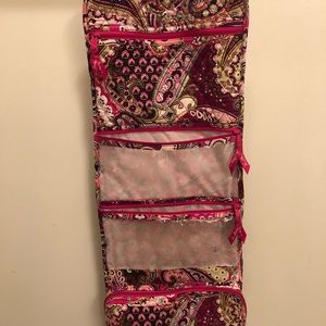 Vera Bradley hanging travel organizer